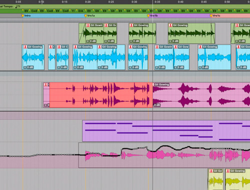 Выбор лучших дублей в Pro Tools 10