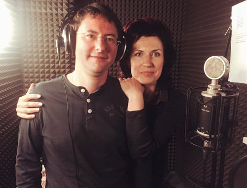 Жених и невеста записали песню в студии Записать-Песню.Рф